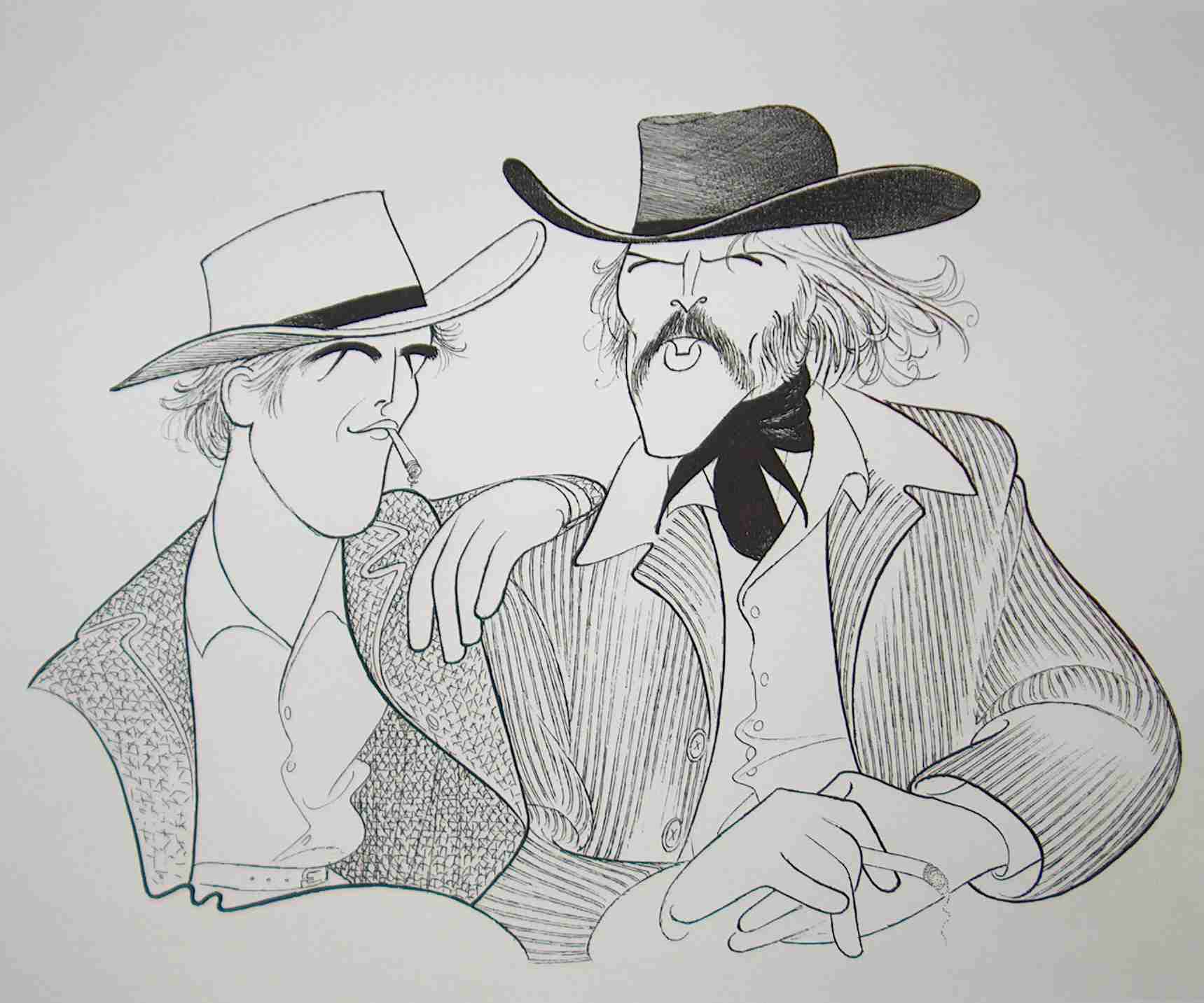 [ Paul Newman and Robert Redford in Butch Cassidy and the Sundance Kid ]