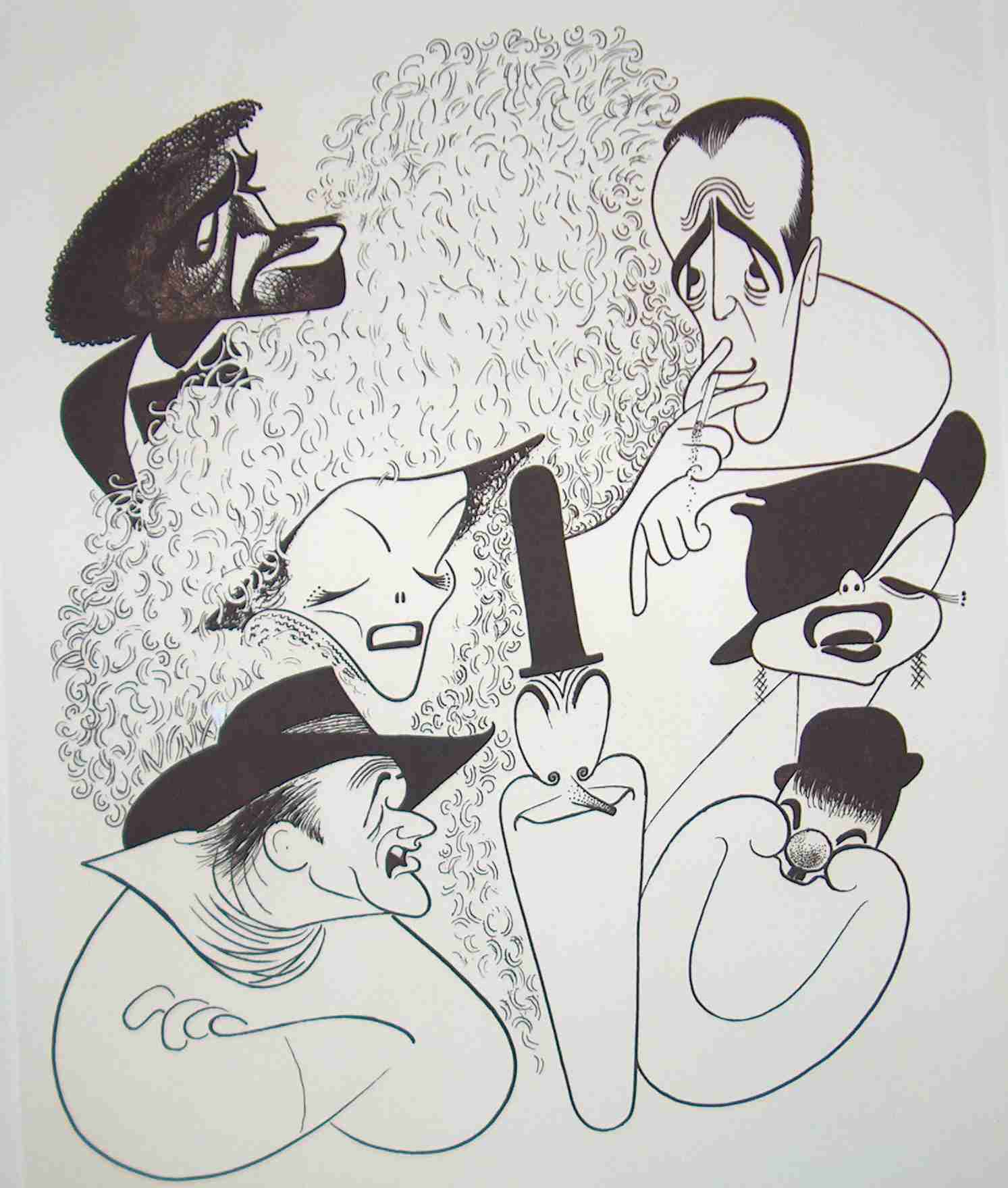 [ Hollywood Featuring: Sammy Davis Jr., Katherine Hepburn. John Wayne, Laurel & Hardy, Judy Garland and Humprey Bogart ]