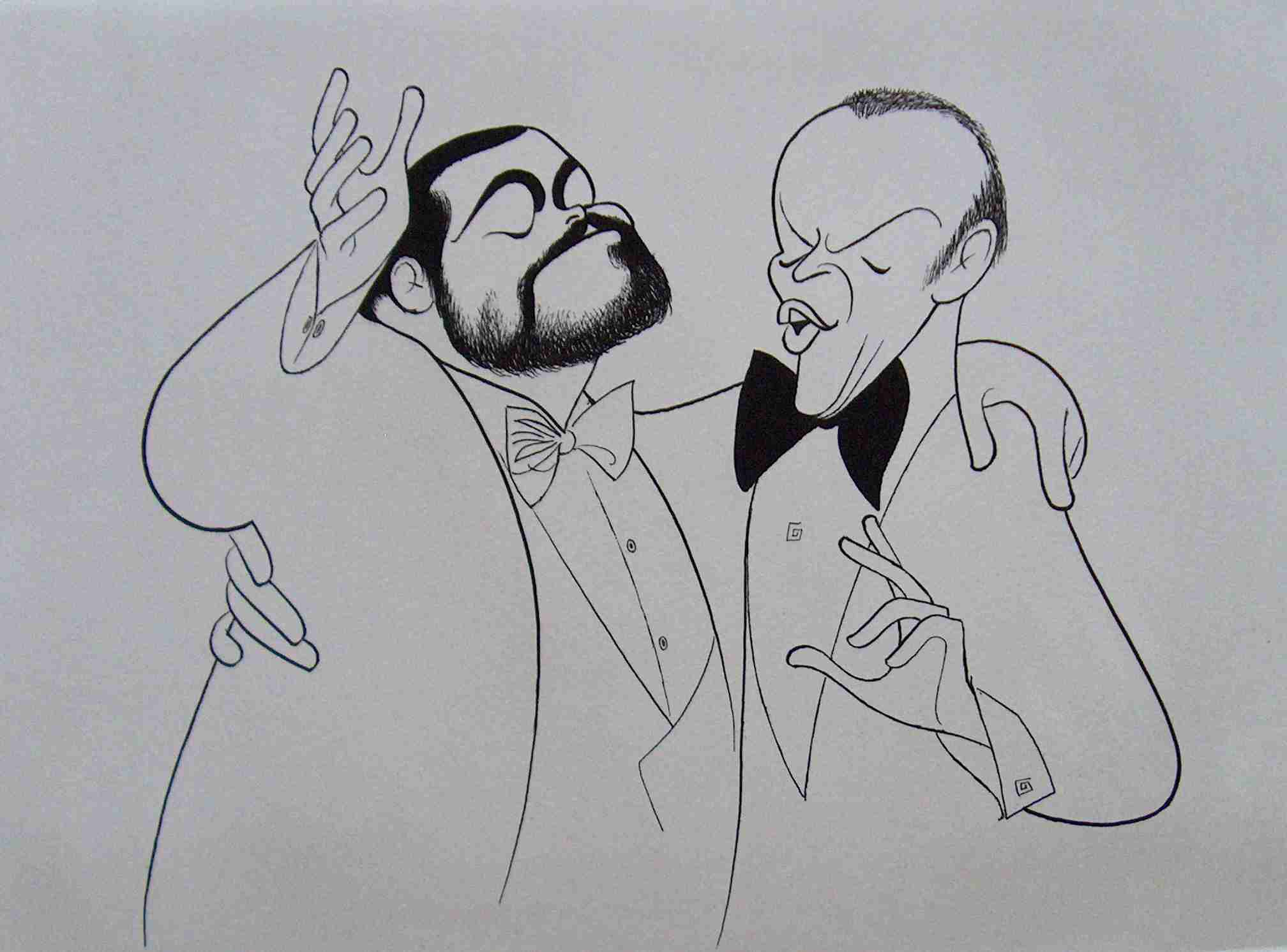 [ Sinatra and Pavarotti ]